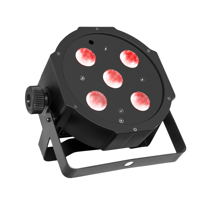 Mini PAR Light_P WASH 503 Mini 5pcs 3W RGB 3-In-1 LED Compact PAR Lighting