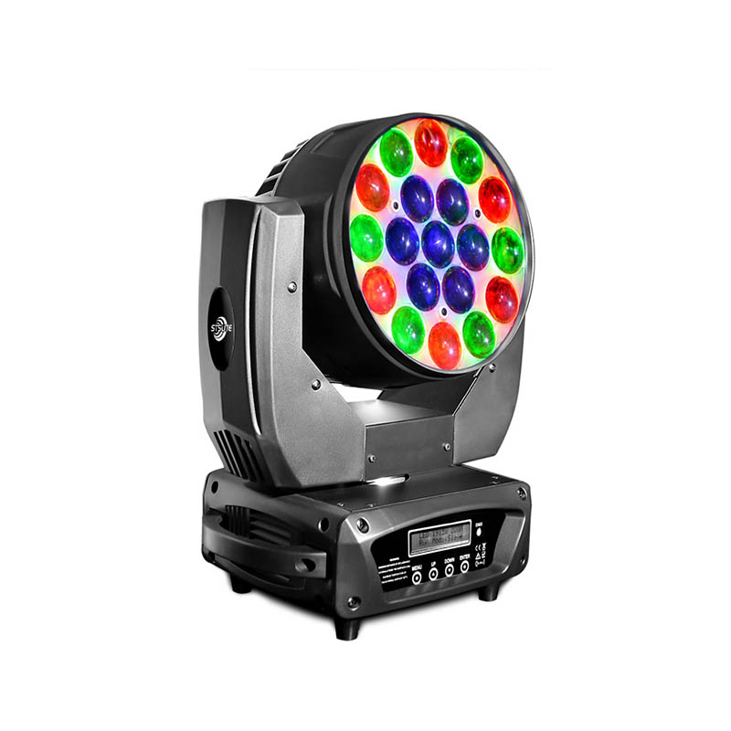 Moving Head Wash LED_M WASH 1915Z 19pcs 15W RGBW 4-in-1 LED Zoom Wash show lighting