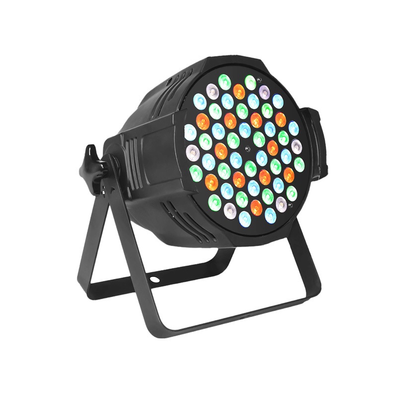 PAR Light P WASH 5403  54pcs 3 W (R: 12, G: 18, B: 18, W: 6) LED PAR Stage Lightings